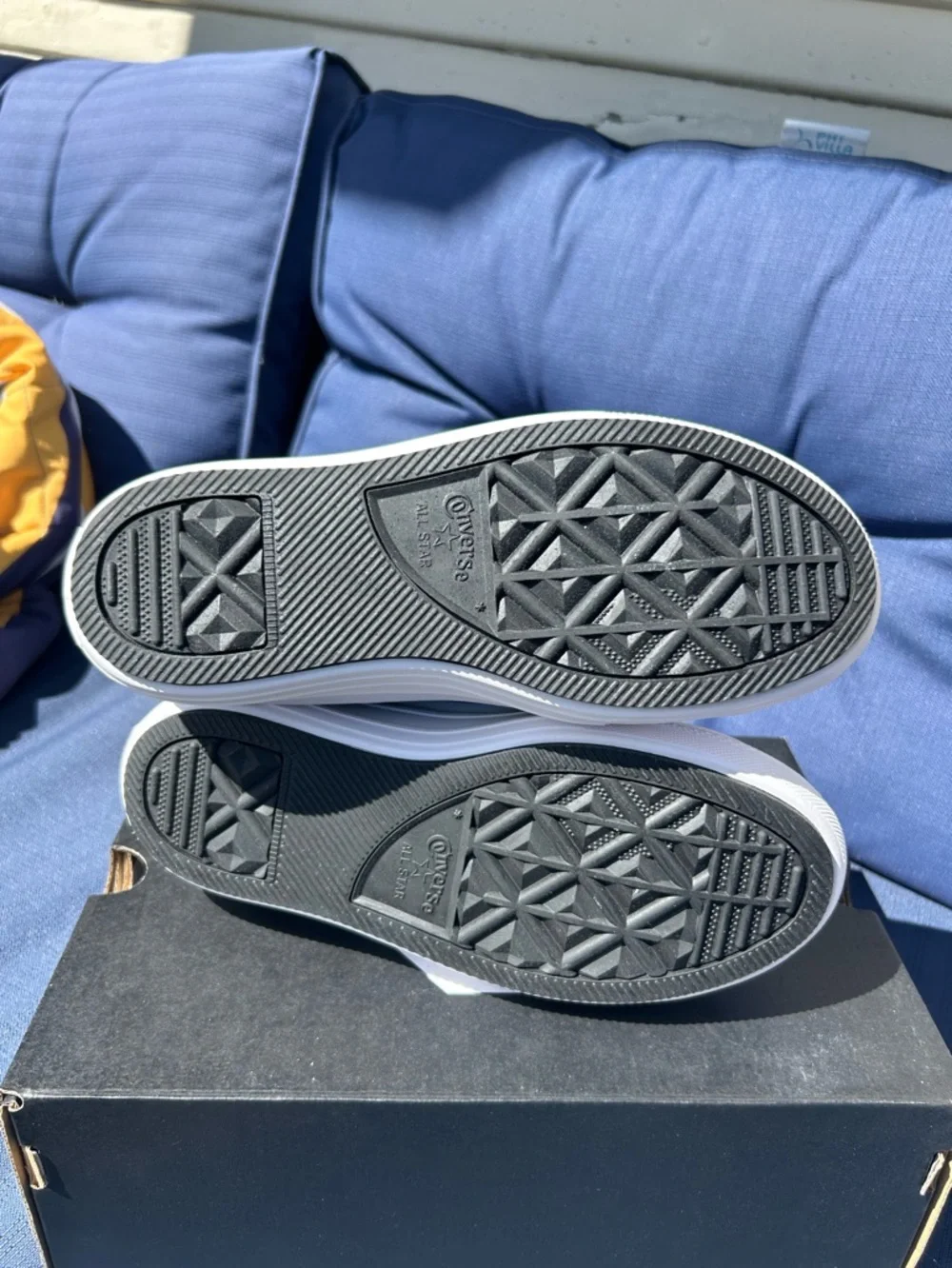 Converse Chuck Taylor All Star CTAS Move HI Platform Black White Women’s 7 - Picture 6 of 8